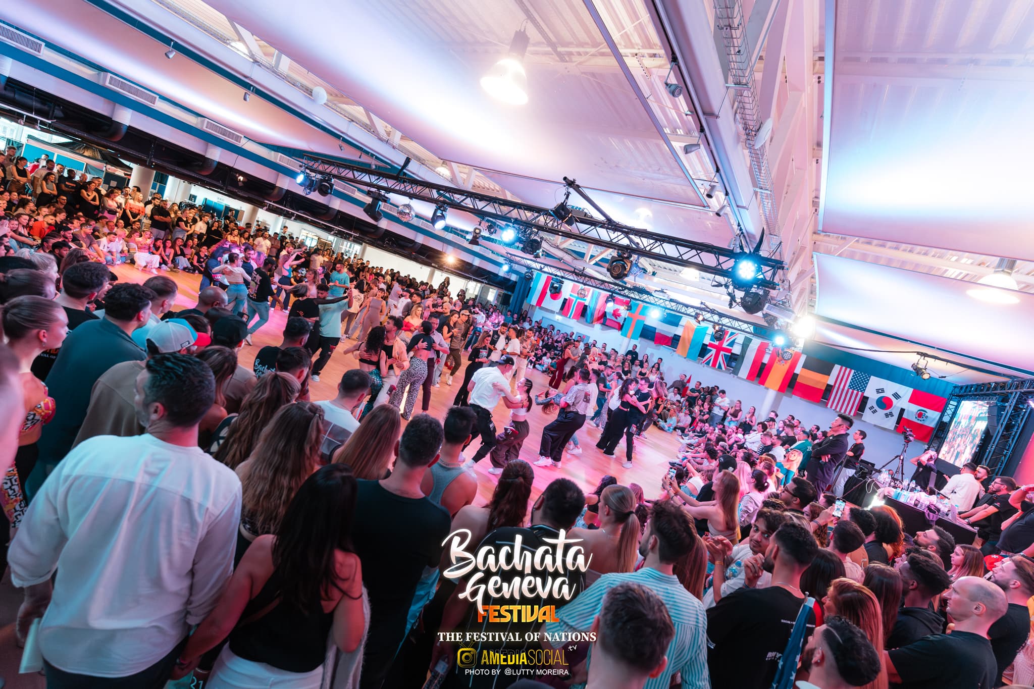 Competition dance floor