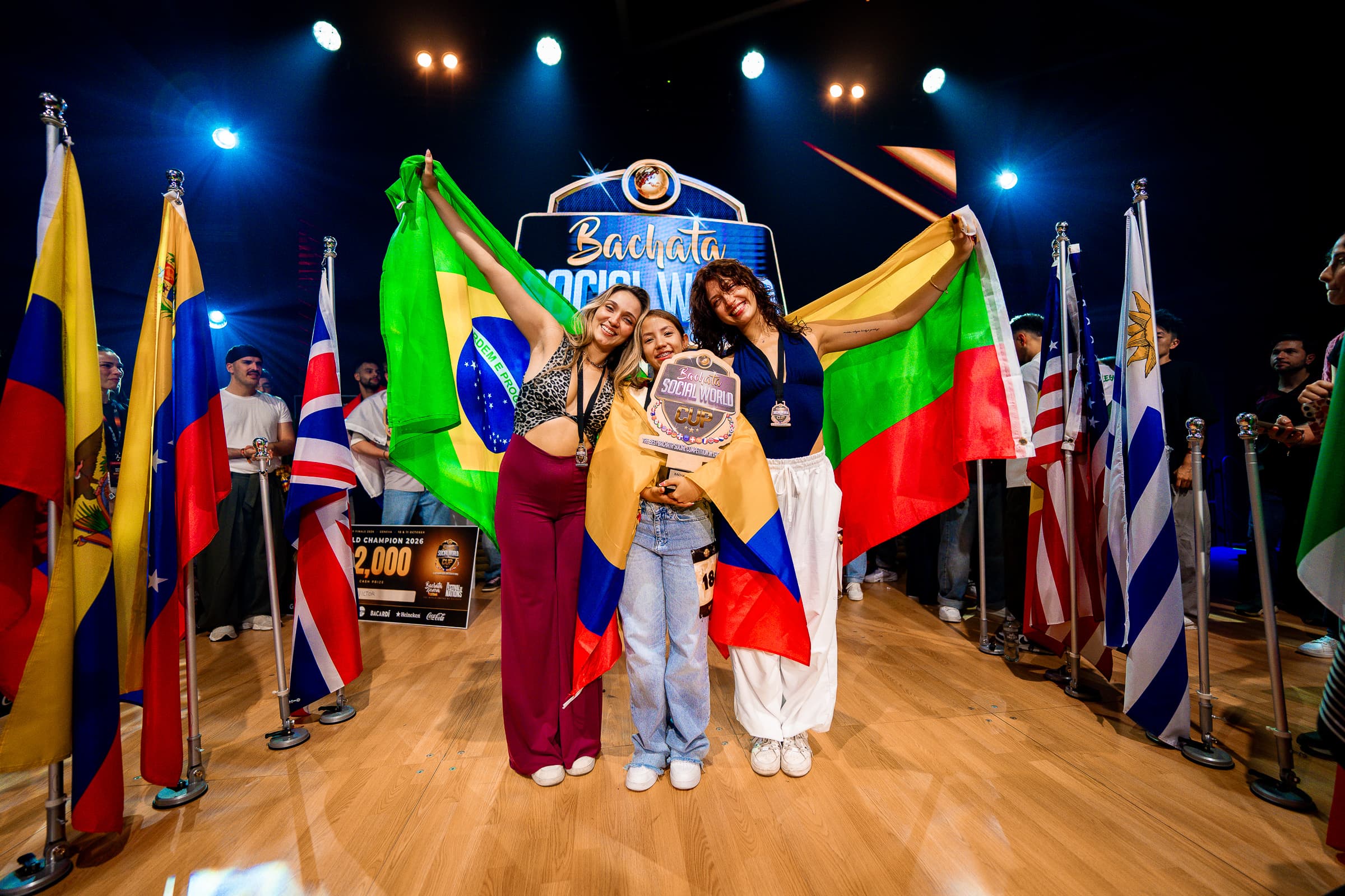 Bachata Social World Cup Finals 2026 - Followers Podium
